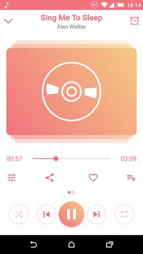 Music Player - عکس برنامه موبایلی اندروید