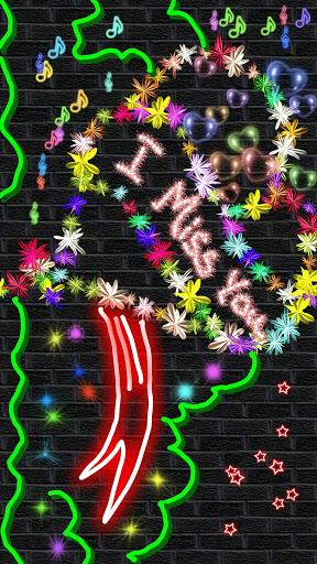 Glow draw art - Doodle magic - عکس برنامه موبایلی اندروید