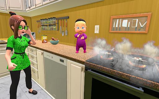 Naughty Twin Baby Simulator 3D - Gameplay image of android game