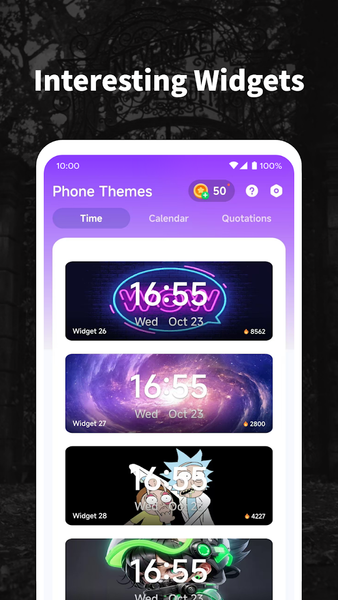 Phone Themes - Image screenshot of android app