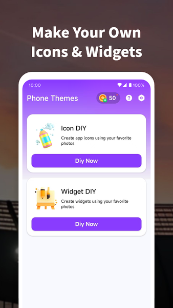 Phone Themes - Image screenshot of android app