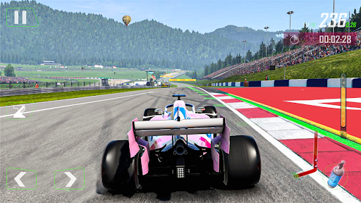 Formula Car Driving Games - Gameplay image of android game