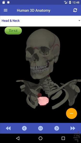 Human ۳D Anatomy - عکس برنامه موبایلی اندروید