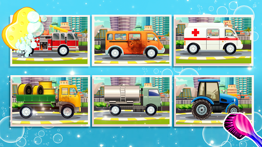 Kids Car Wash Cleaning Service Station - عکس برنامه موبایلی اندروید