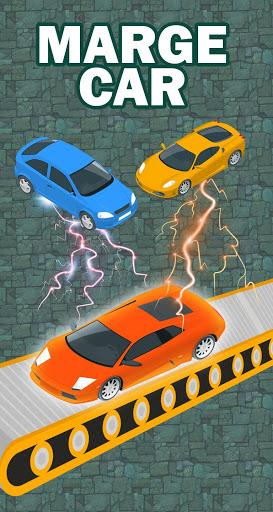 Merge Cars - Idle Click Tycoon Merging Game - Gameplay image of android game