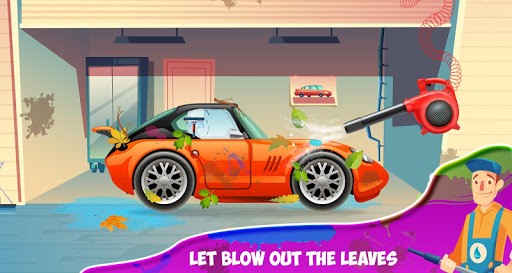 Play Kids Car Wash Service Auto Workshop Garage