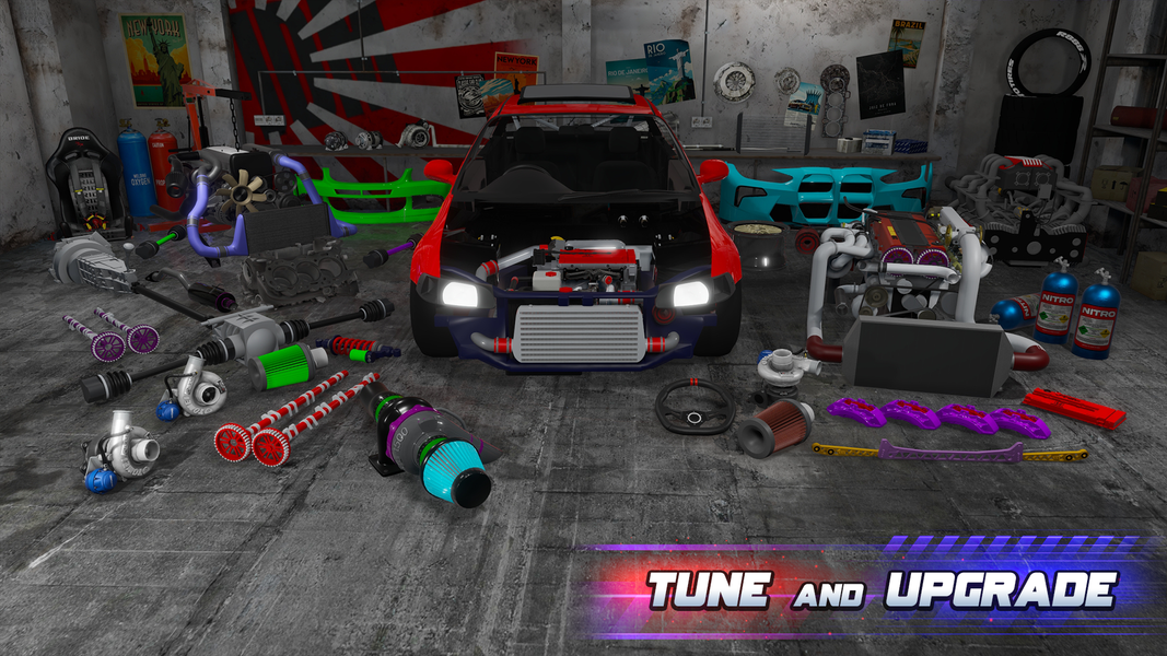 Drag Sim 2: King of the Racing - Gameplay image of android game