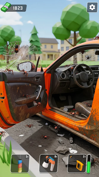 Car Wash Makeover Fixing Games - Gameplay image of android game