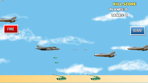 F-35 Stealth Attack Fighter Je - Gameplay image of android game