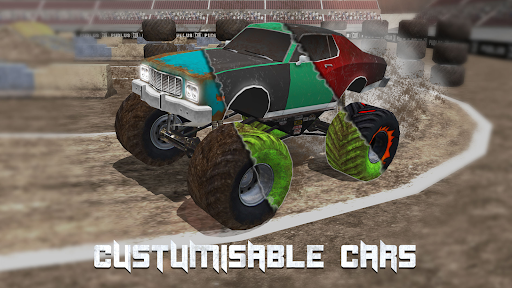 Monster Truck Fever Driving - Gameplay image of android game