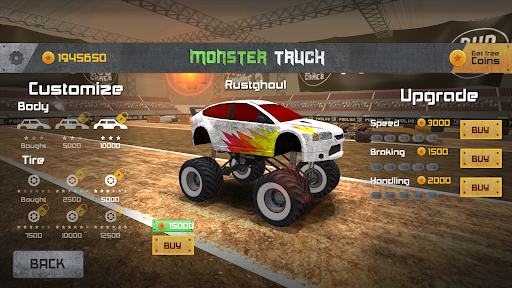 Monster Truck Fever Driving - عکس بازی موبایلی اندروید