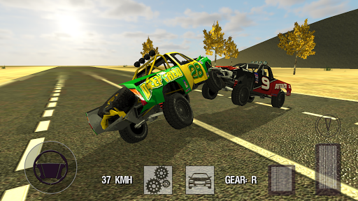 Offroad Derby Damage - Gameplay image of android game