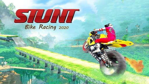 Bike Stunt Race Masters 3d Racing 2020-Free Games - Gameplay image of android game