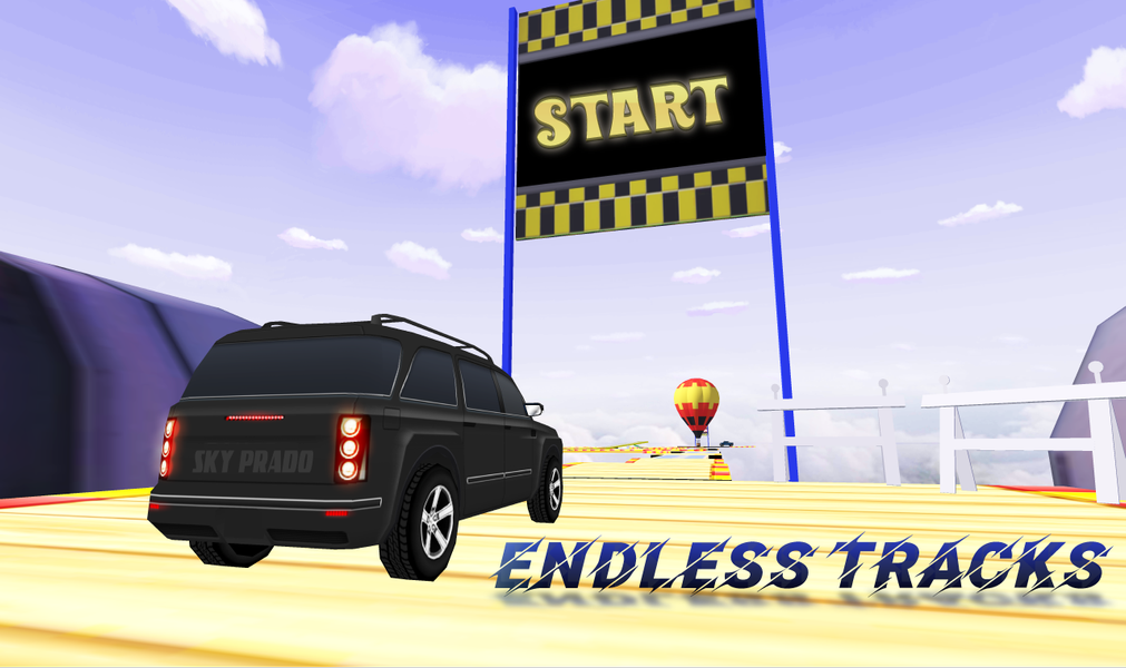 Impossible Prado Car Stunt – R - Gameplay image of android game