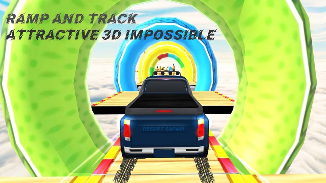 Impossible Prado Car Stunt – R - Gameplay image of android game