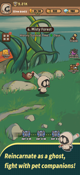 Ghosty Trip - Gameplay image of android game
