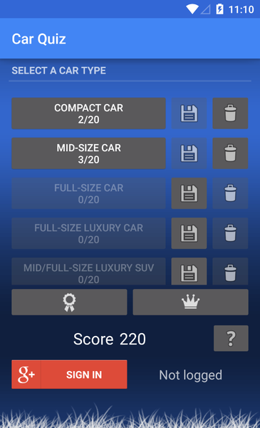 Car Quiz - Gameplay image of android game