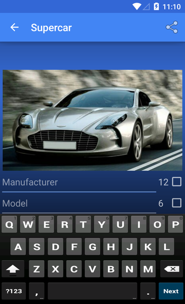 Car Quiz - Gameplay image of android game