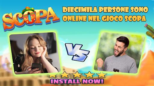 Matta Scopa:Italian card game - عکس بازی موبایلی اندروید