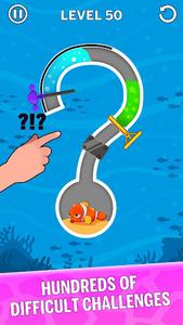 Water Puzzle - Fish Rescue & Pull The Pin - عکس بازی موبایلی اندروید