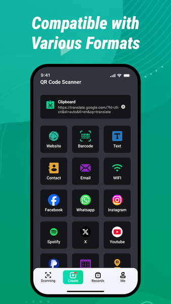 QR Code Scanner - عکس برنامه موبایلی اندروید