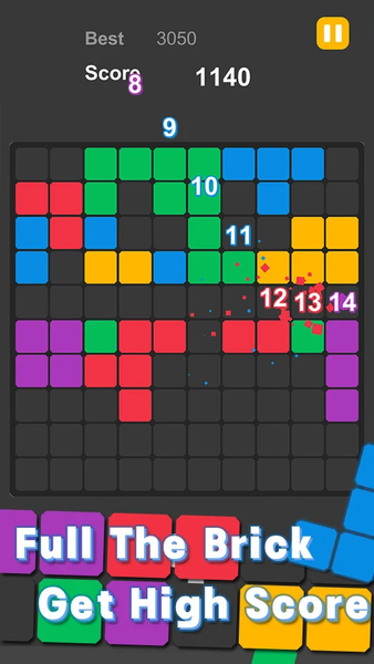 Four Bricks - Gameplay image of android game