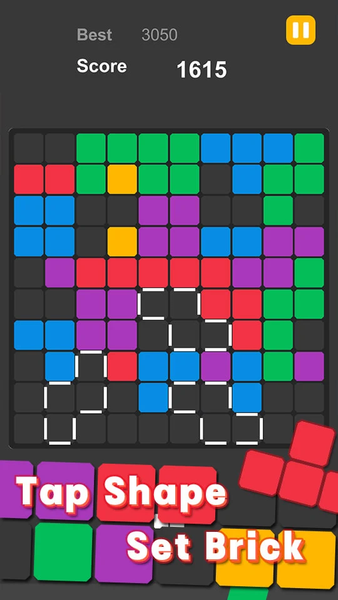 Four Bricks - Gameplay image of android game