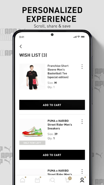 PUMA | Clothes & Shoes App - عکس برنامه موبایلی اندروید