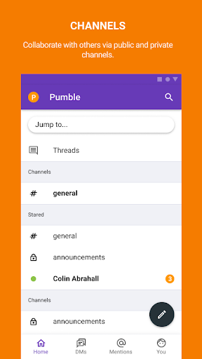 Pumble — Team Communication - عکس برنامه موبایلی اندروید