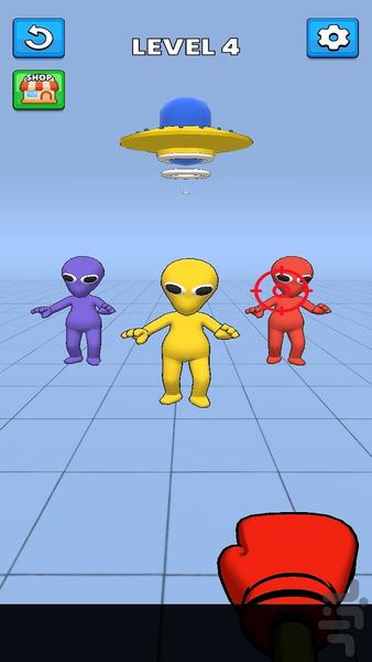 قهرمان پانچ باکس - Gameplay image of android game