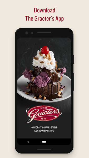 Graeter’s Ice Cream - Image screenshot of android app