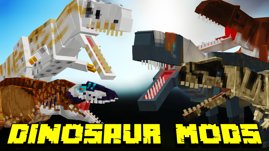 Jurassic Dinosaur Mod for MCPE - عکس برنامه موبایلی اندروید