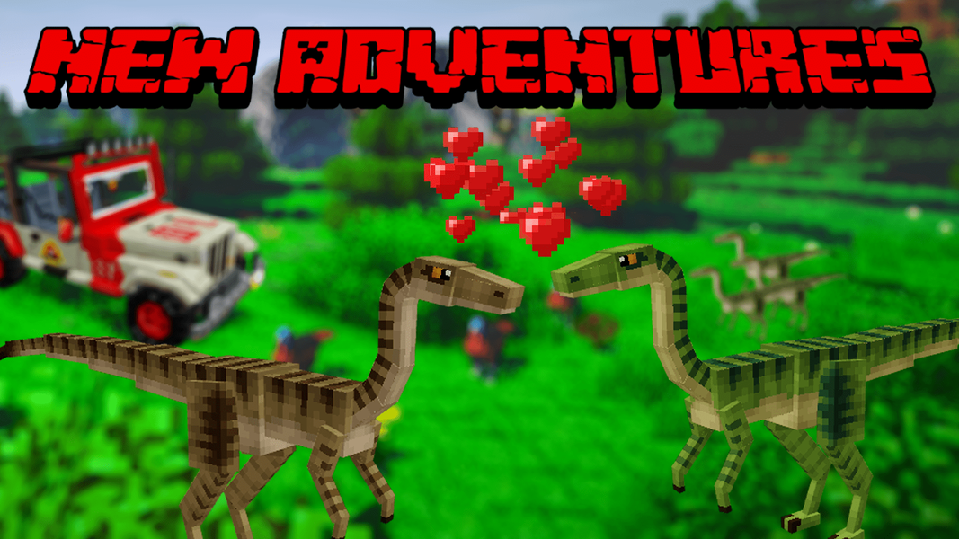 Jurassic Dinosaur Mod for MCPE - عکس برنامه موبایلی اندروید