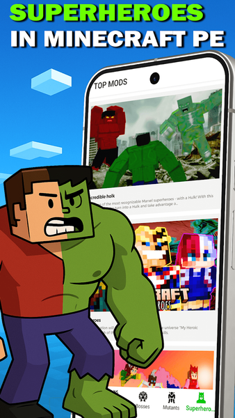 Morph Mods for MCPE: Epic Mobs - عکس برنامه موبایلی اندروید
