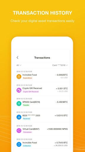 XWallet - عکس برنامه موبایلی اندروید