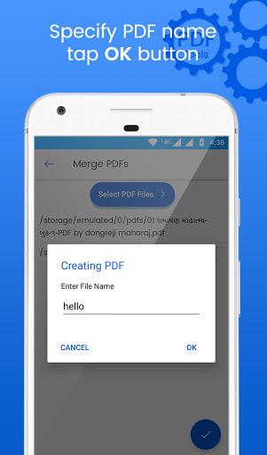 PDF Tools: Merge & Split PDF - Image screenshot of android app