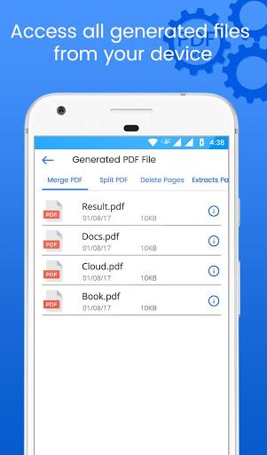 PDF Tools: Merge & Split PDF - Image screenshot of android app