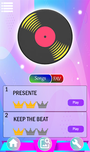 Presente - Vivo Piano Game - Image screenshot of android app