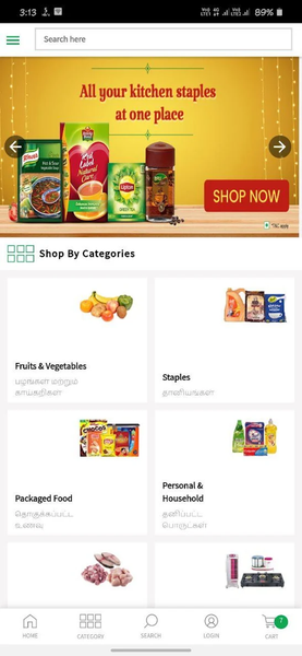 PothysMart - Online Grocery Sh - Image screenshot of android app