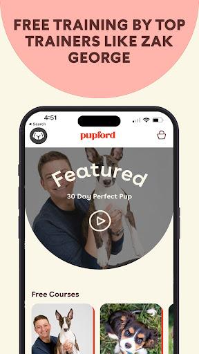 Pupford: Dog & Puppy Training - Image screenshot of android app