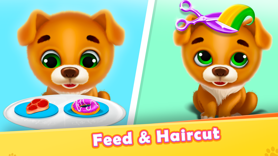 Puppy Pet Salon - Daycare Care - Gameplay image of android game
