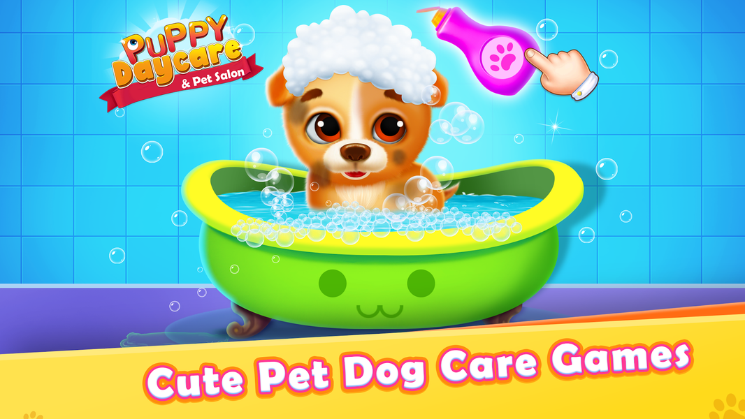 Puppy Pet Salon - Daycare Care - Gameplay image of android game