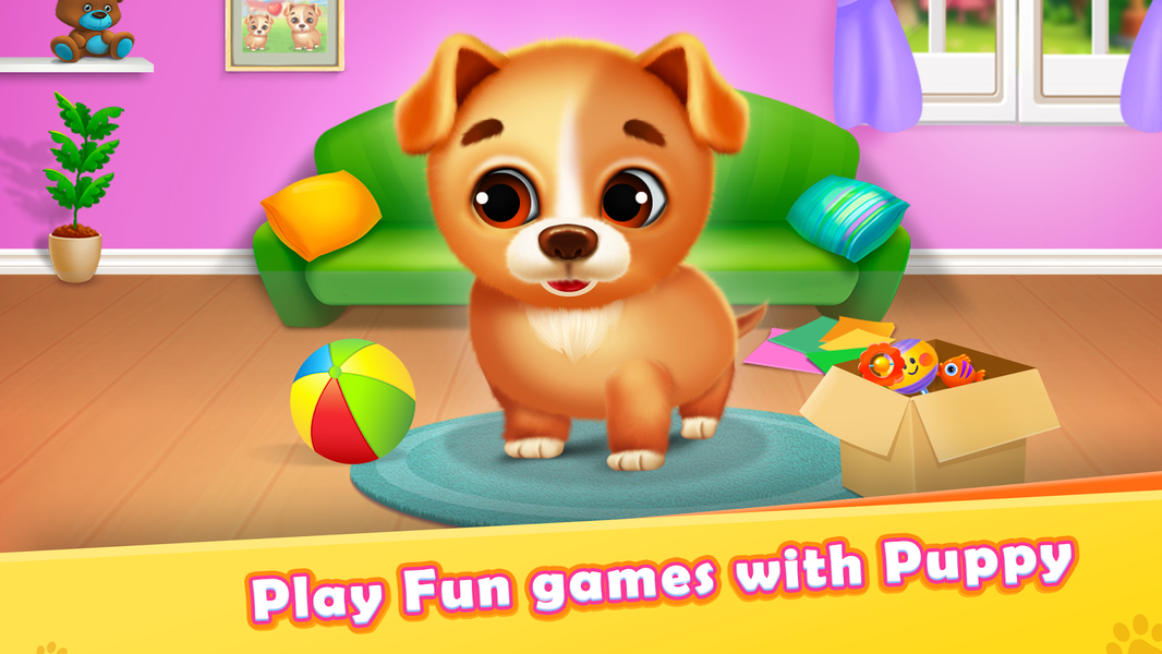 Puppy Pet Salon - Daycare Care - Gameplay image of android game