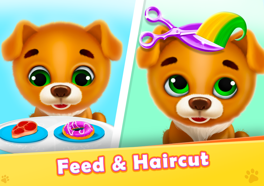 Puppy Pet Salon - Daycare Care - Gameplay image of android game