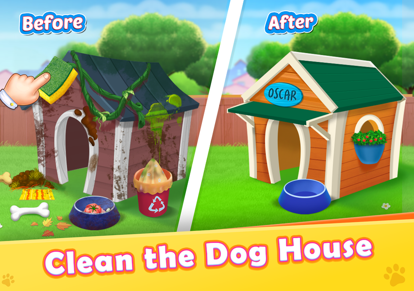 Puppy Pet Salon - Daycare Care - Gameplay image of android game