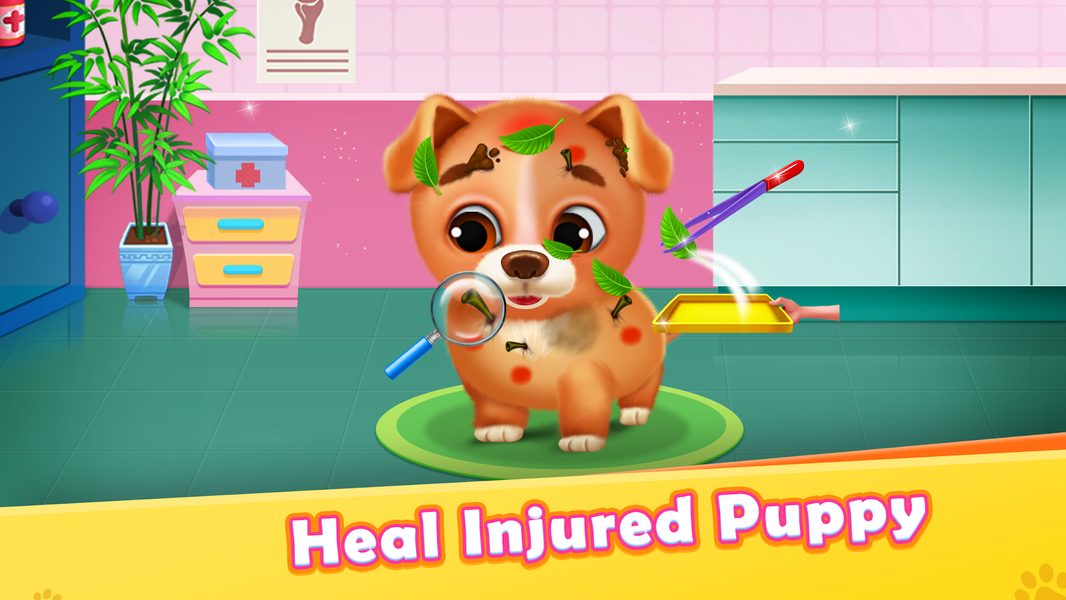 Puppy Pet Salon - Daycare Care - Gameplay image of android game