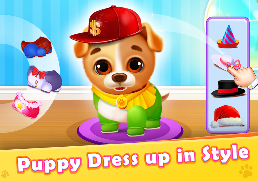 Puppy Pet Salon - Daycare Care - Gameplay image of android game