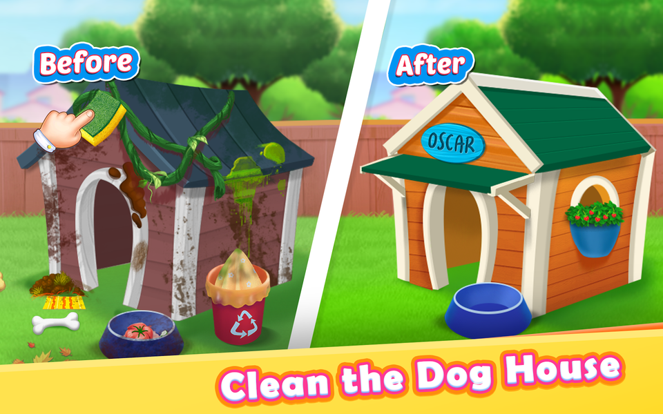 Puppy Pet Salon - Daycare Care - Gameplay image of android game