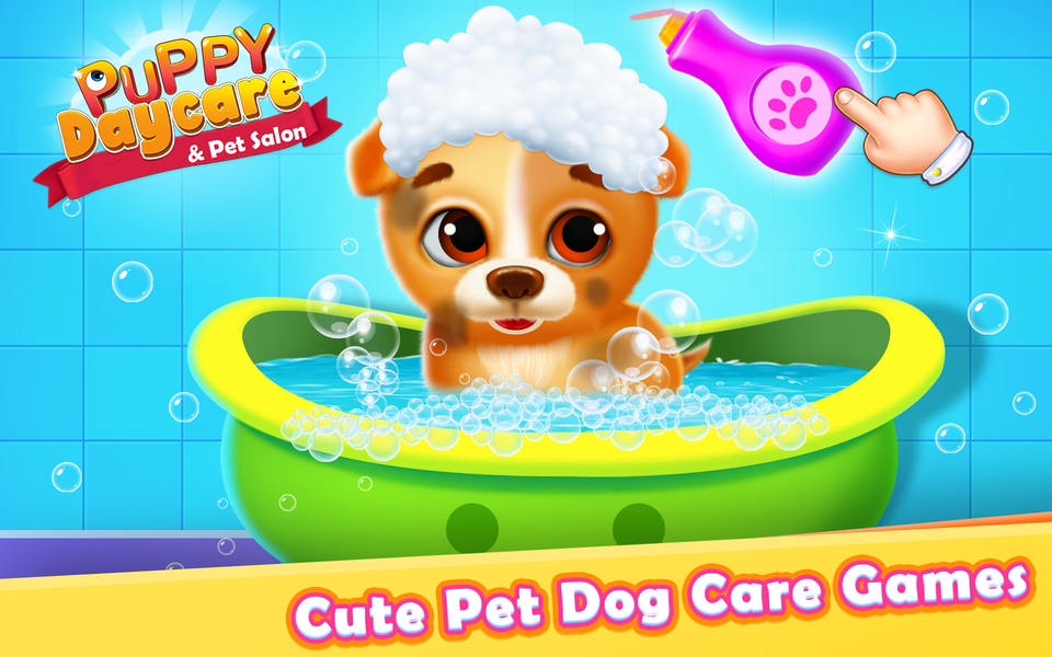 Puppy Pet Salon - Daycare Care - عکس بازی موبایلی اندروید