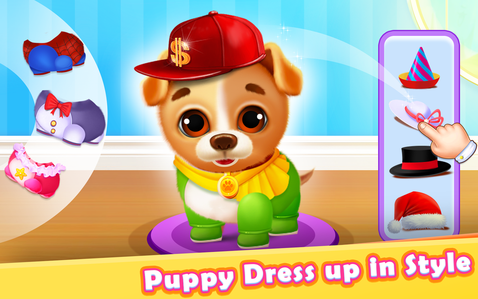 Puppy Pet Salon - Daycare Care - Gameplay image of android game